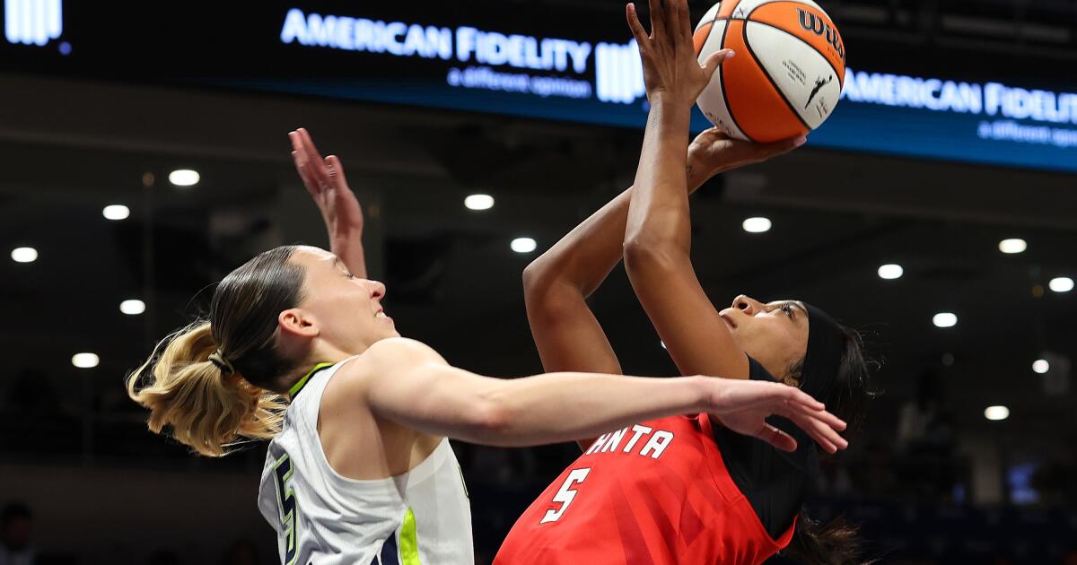 WNBA deletes post that appears to show Angel Reese and Paige Bueckers wagering on Dream-Wings game