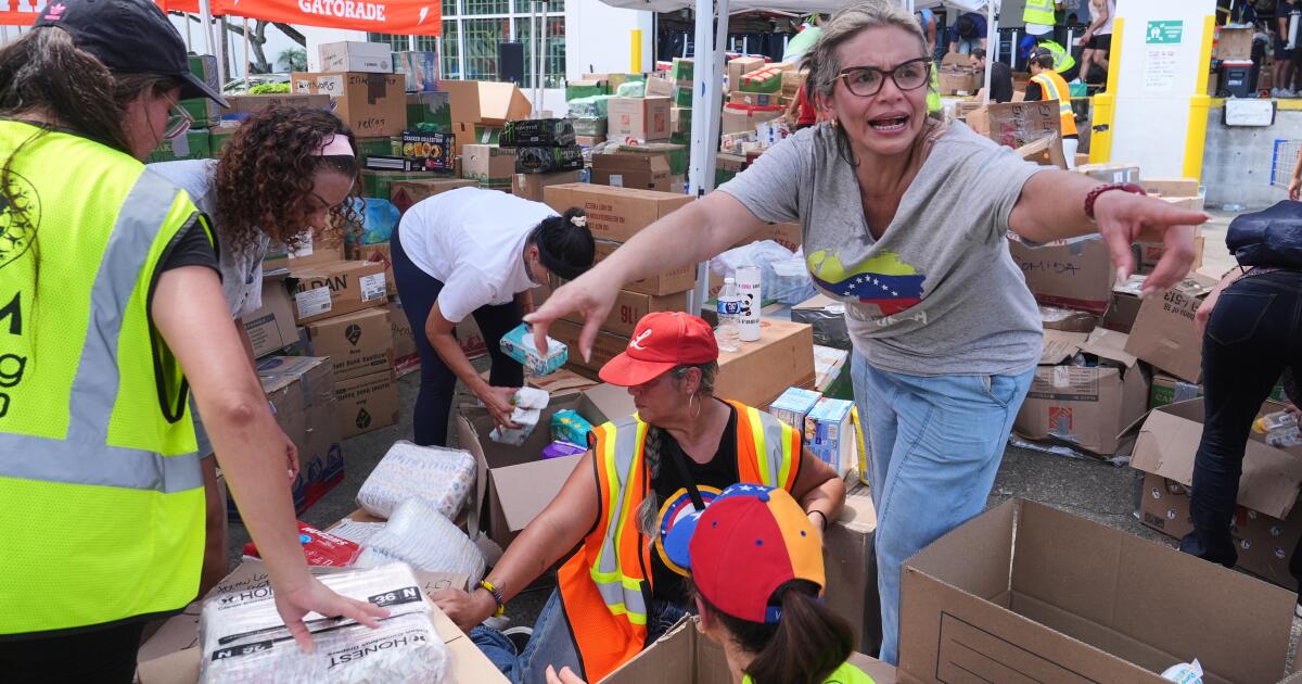 Earthquake aid keeps flowing from Florida to Venezuela, as volunteers unite to help recovery