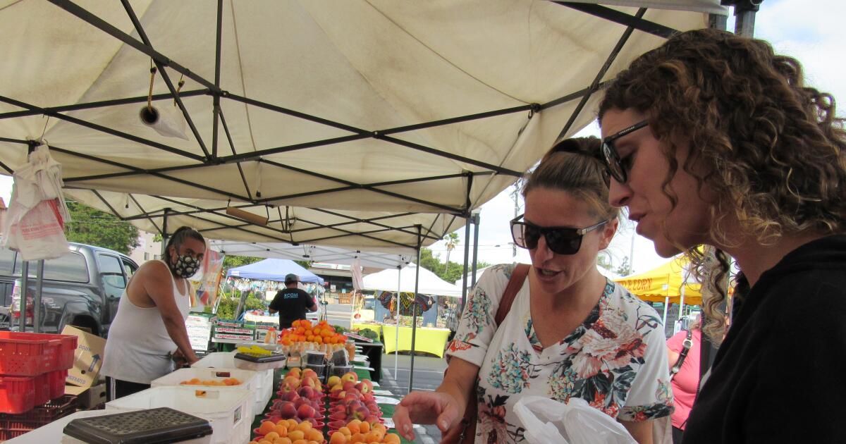 California farmer and food marketer spar over who can sell white nectarines