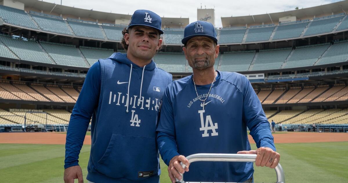 Why 2026 MLB draft will be special for Dodgers coach Dino Ebel’s family