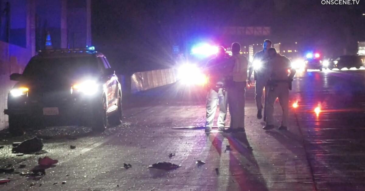 L.A. firefighters mourn colleague killed in highway collision with semi truck