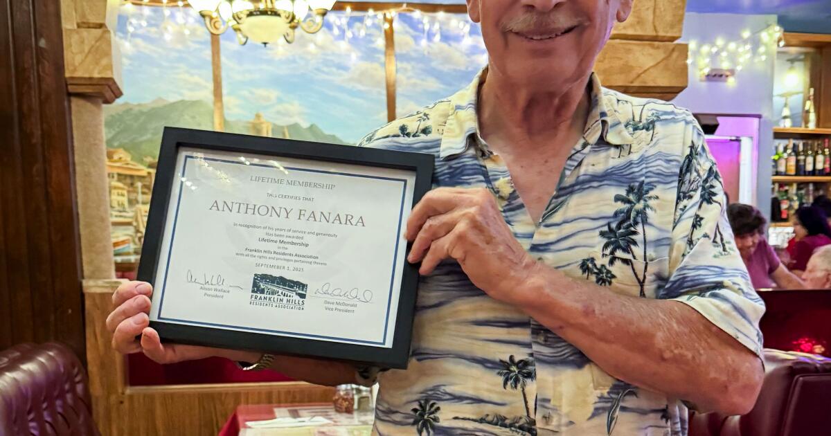 Tony Fanara, owner of Italian restaurant Palermo and community pillar, dies at 79