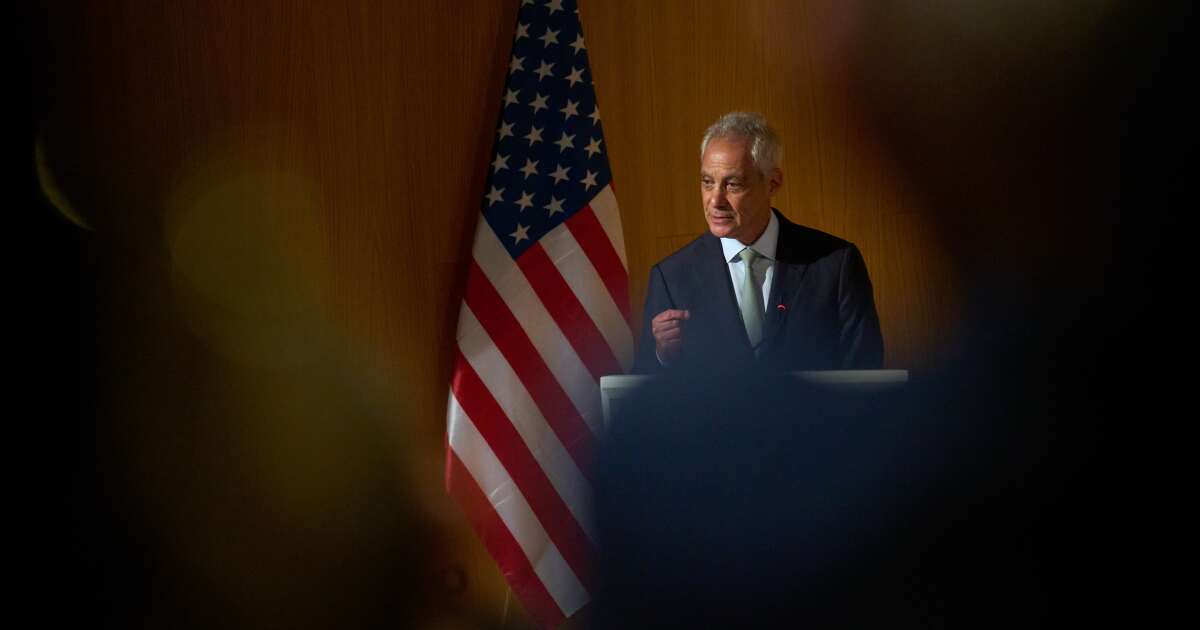 In a blistering speech, Rahm Emanuel warns that Israel has become a ‘territorial pariah’