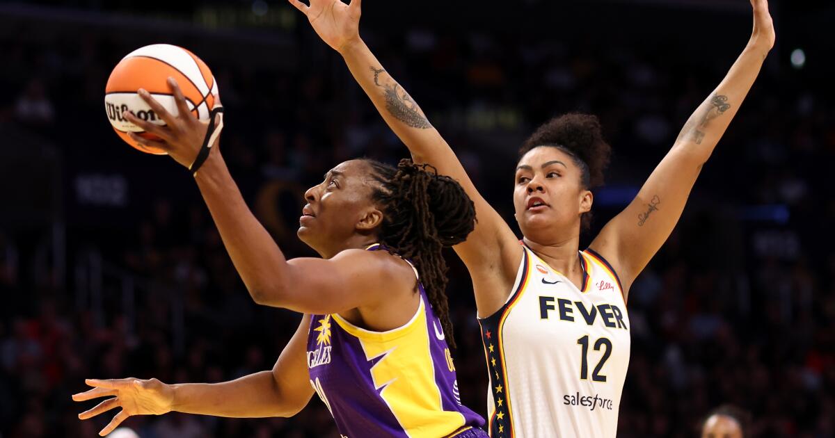 Sparks end losing streak with win over Caitlin Clark and the Fever