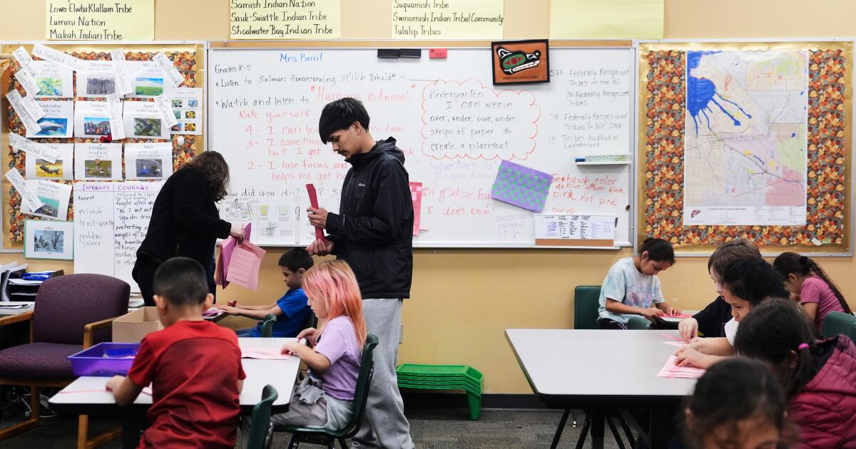 Innovation, data fixes fuel Native American graduation gains at federally funded schools