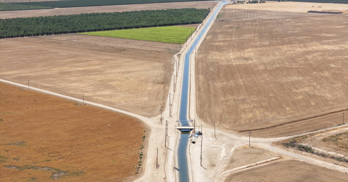 As water restrictions hit farmers, solar is making sense