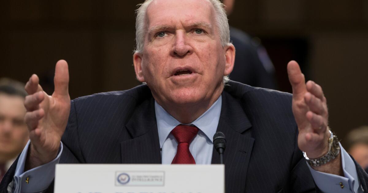 Ex-CIA Director John Brennan seeks court order requiring investigative records be preserved