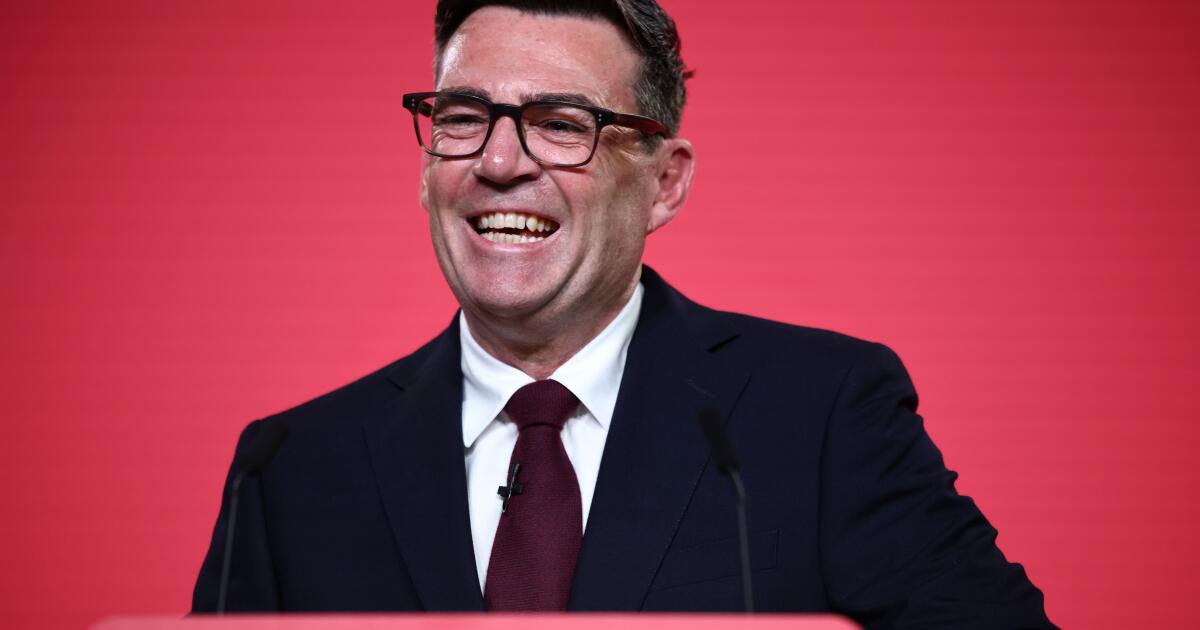 Andy Burnham is declared leader of U.K.’s Labor Party, pledges to restore hope