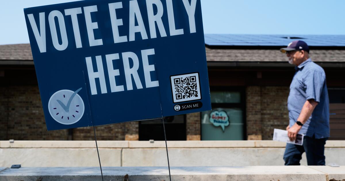 Wisconsin judge says voters who have returned absentee ballot for state primary cannot get a new one