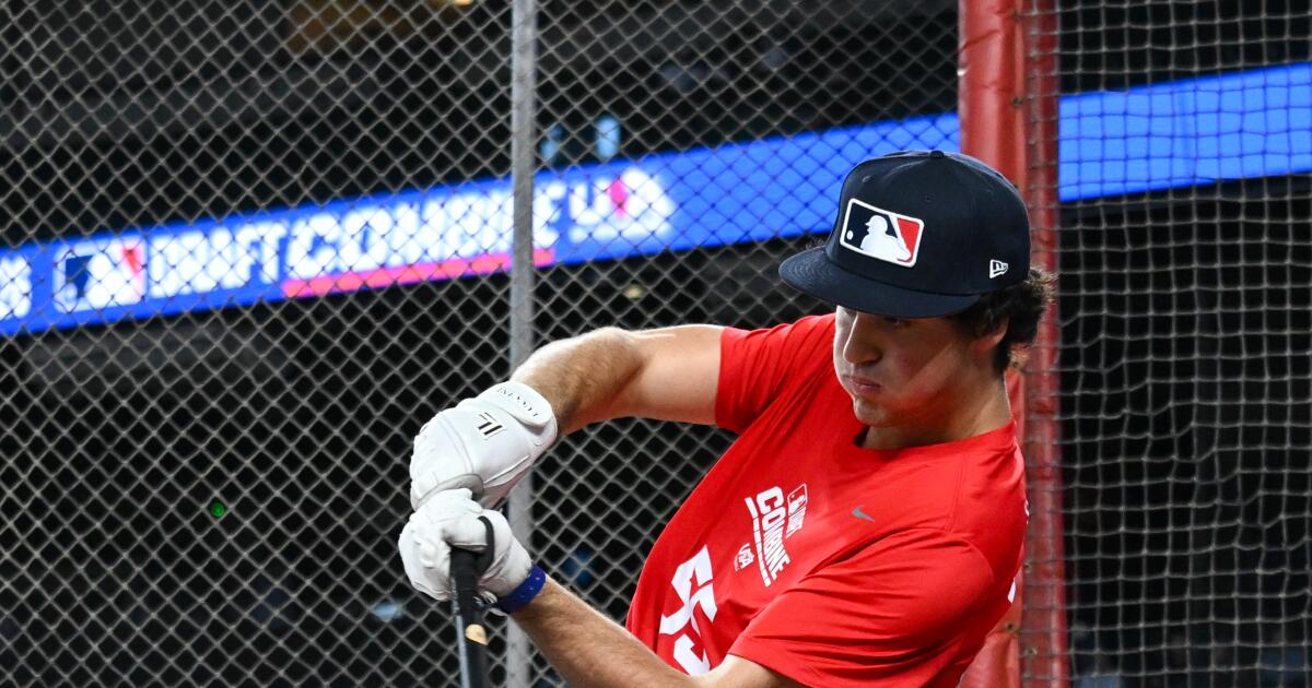Dodgers’ top MLB draft pick Bo Lowrance eager to emulate Freddie Freeman, Corey Seager