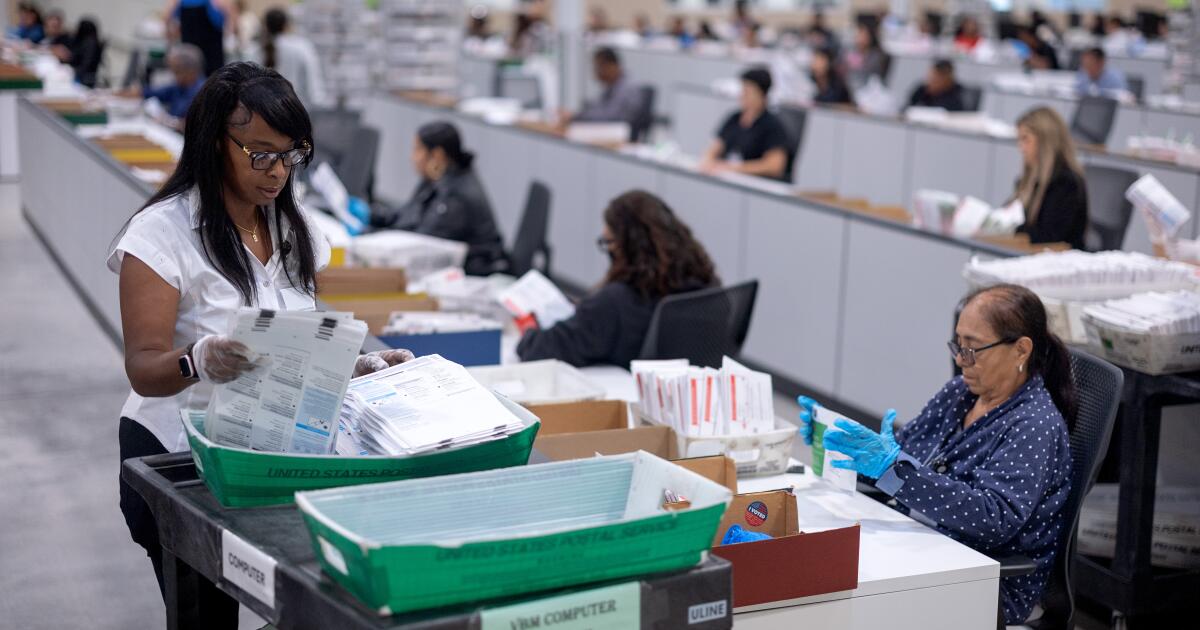 California’s vote county was painfully slow. Can this proposal speed it up for November?