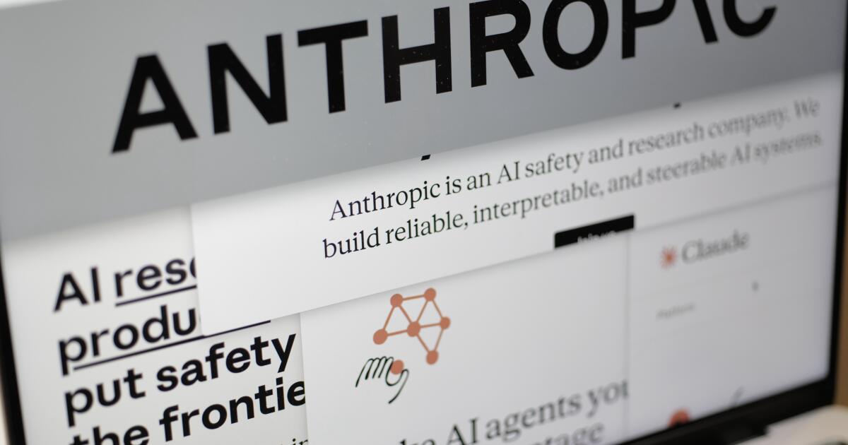 Judge approves Anthropic’s $1.5-billion settlement with authors