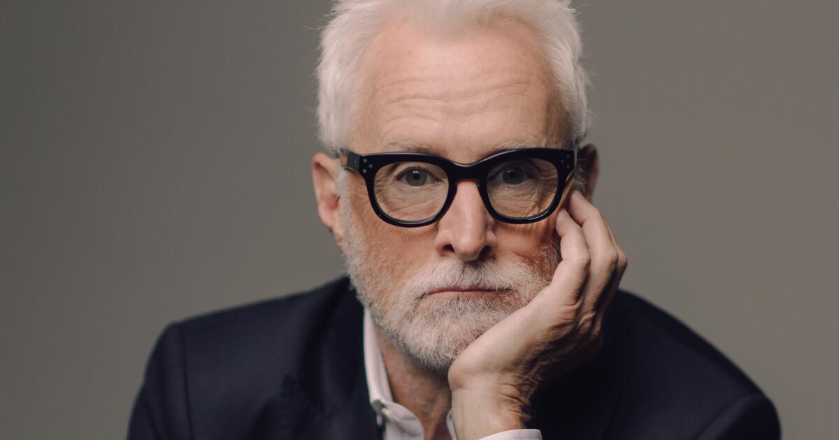 Who could play a sour, unemployed, self-deprecating version of John Slattery? He had a surprising answer