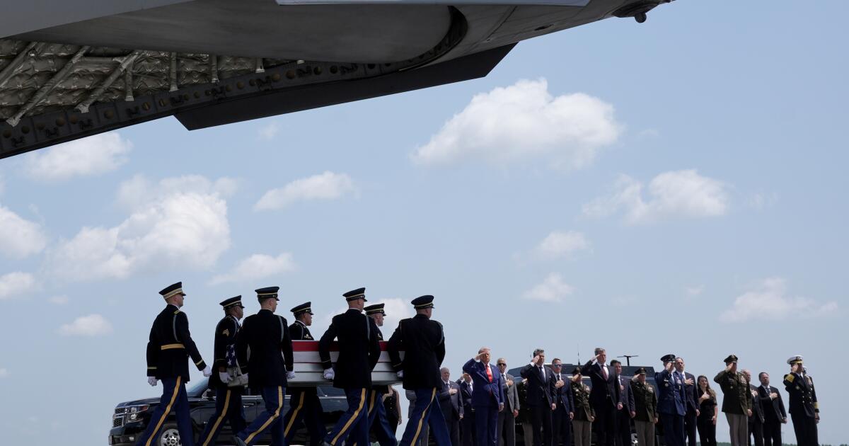 Pentagon’s official Iran war death toll no longer lists 4 troops killed during renewed fighting