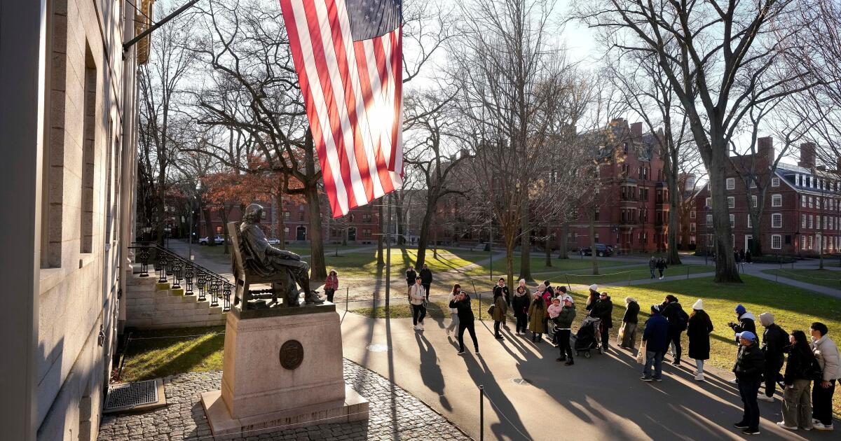 Trump administration opens investigation into Harvard’s financial aid for international students