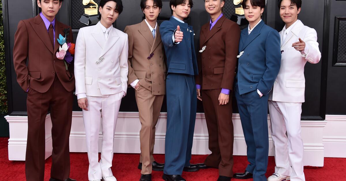 BTS won’t submit music for Grammys, after new Asian music category introduced