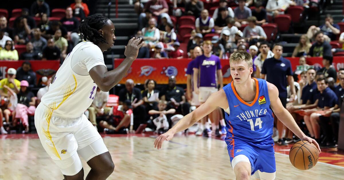 Lakers’ Arthur Kaluma erupts for 34 points in breakout Summer League performance