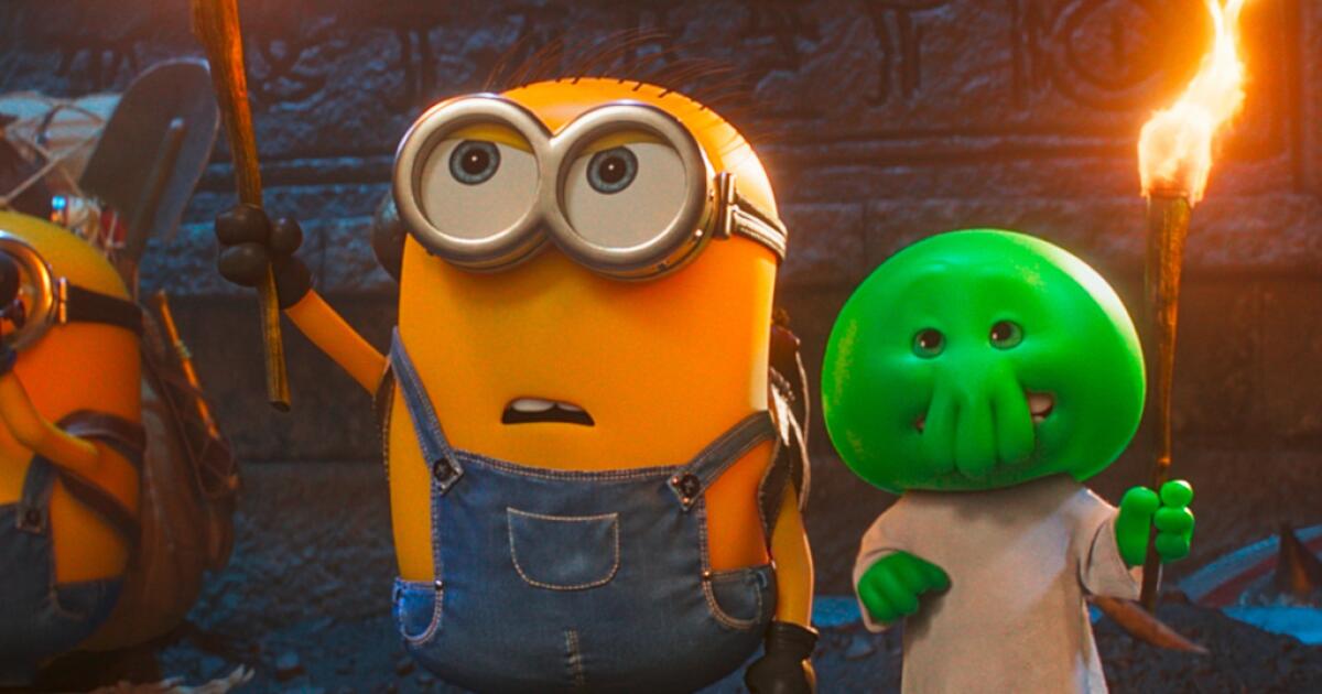 ‘Minions & Monsters’ tops the box office, but with a lower-than-expected haul