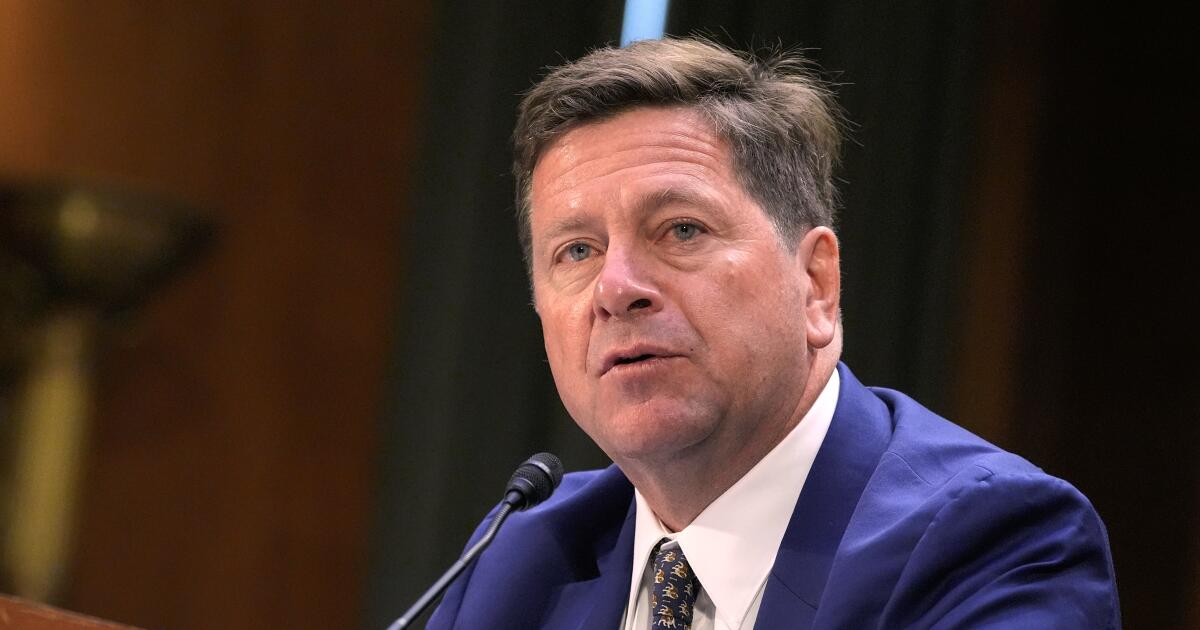 Trump’s intelligence nominee Jay Clayton clashes with Democrats over 2020 election