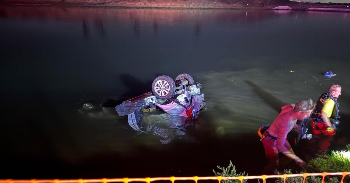 SoCal man hit car at 100 mph, hurtling it into wetlands, prosecutors say. He faces murder charge