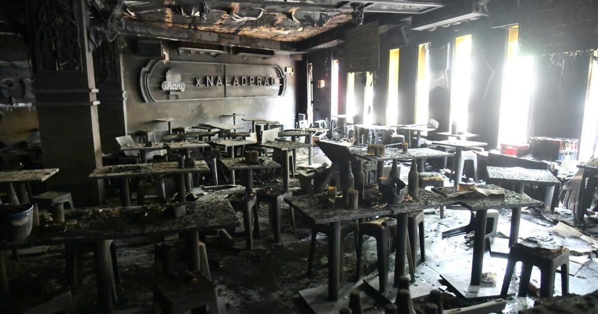 Investigators look into fire at music bar in Bangkok that killed at least 27 people