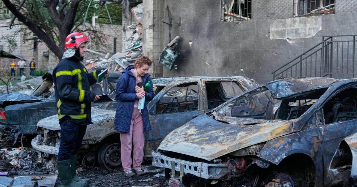 Russian attacks kill 6 in Kyiv and other cities and expose gaps in Ukraine’s air defenses