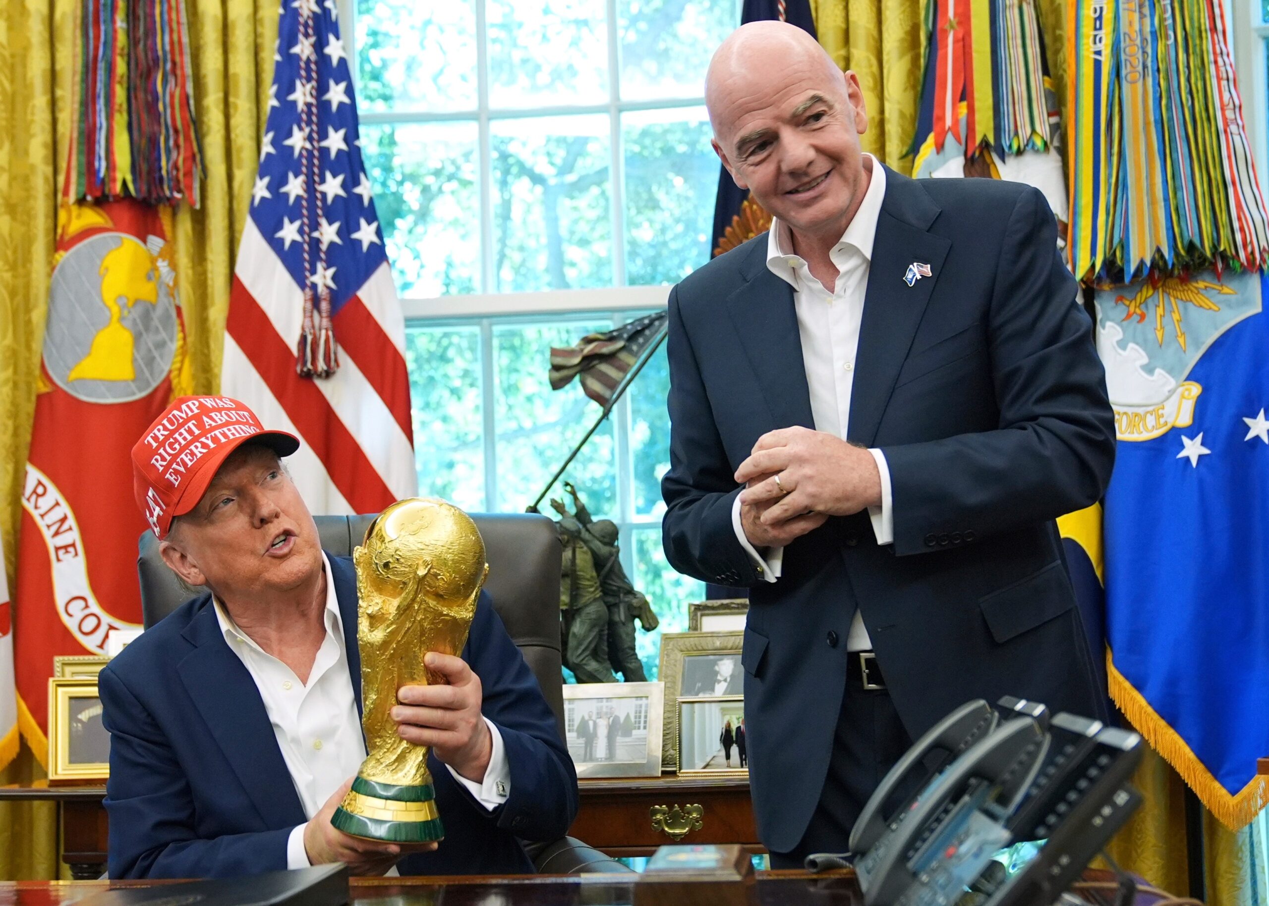 Infantino defends FIFA’s integrity against US red card corruption criticism