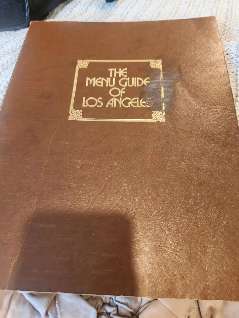 The Menu Guide of Los Angeles.