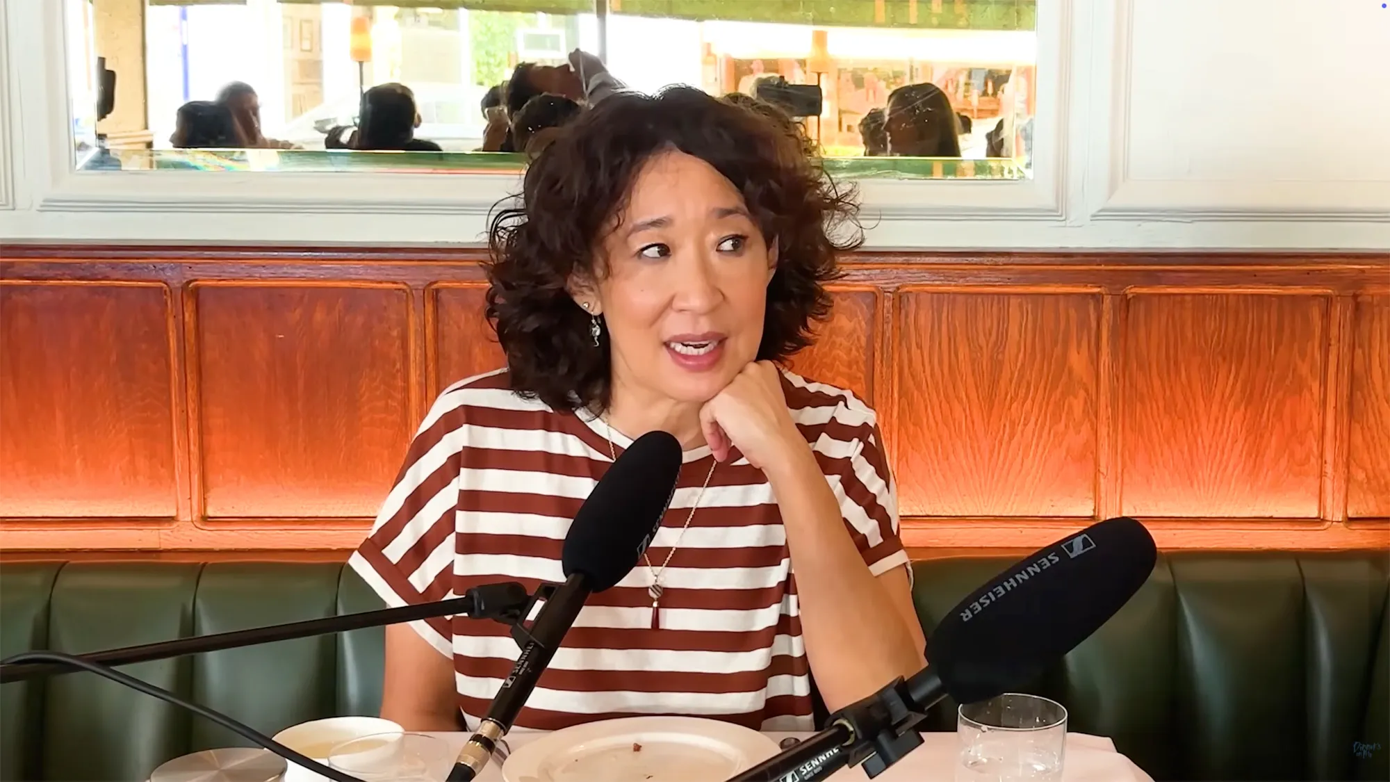 Sandra Oh on Dinner's On Me with Jesse Tyler Ferguson Podcast