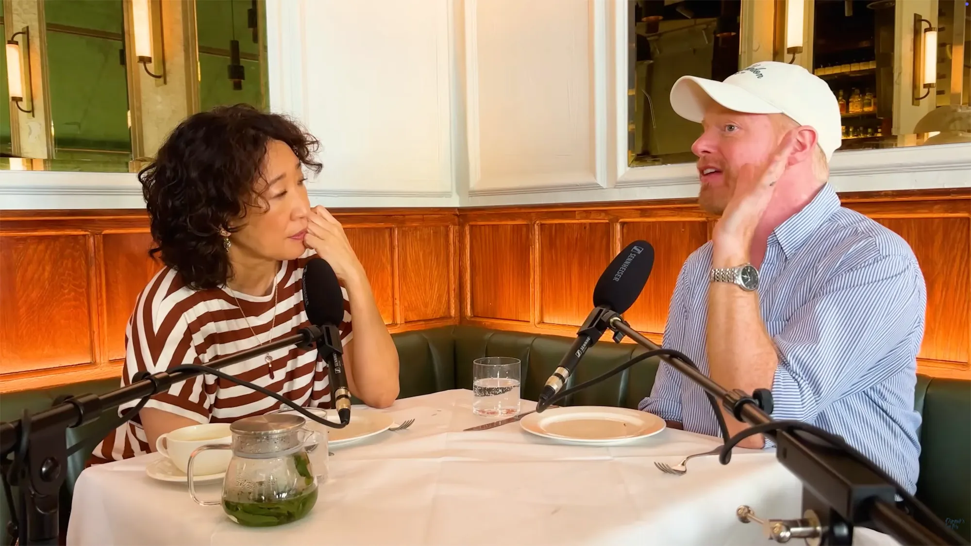 Sandra Oh and Jesse Tyler Ferguson