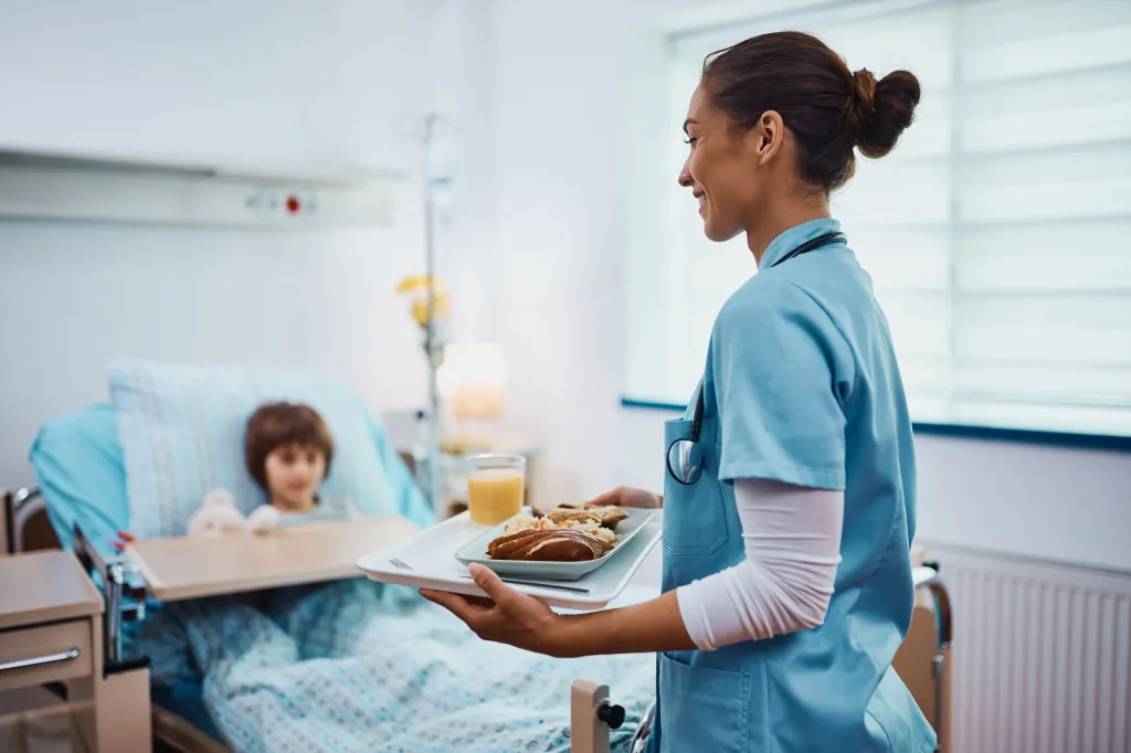 The pledge commits the hospital to serving more nutritious, minimally processed meals to patients, building on Zakarian's menu overhaul.