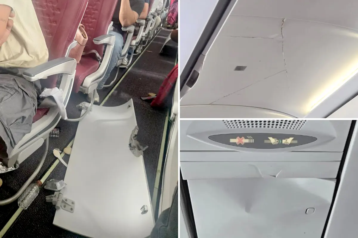 Air India flight plummets 300 feet mid-air, injuring 14