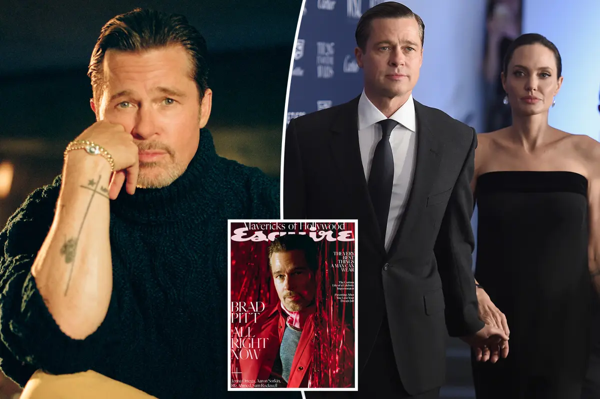 Brad Pitt felt ‘suicidal’ navigating ‘family stuff’ 10 years after Angelina Jolie split: ‘This s–t ain’t easy’