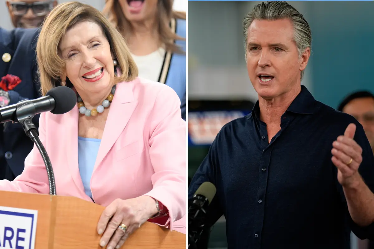 Nancy Pelosi drops big hint on Gavin Newsom’s White House plans