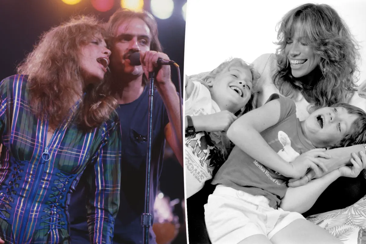 Carly Simon gives rare glimpse into how James Taylor divorce impacted their kids in emotional new song