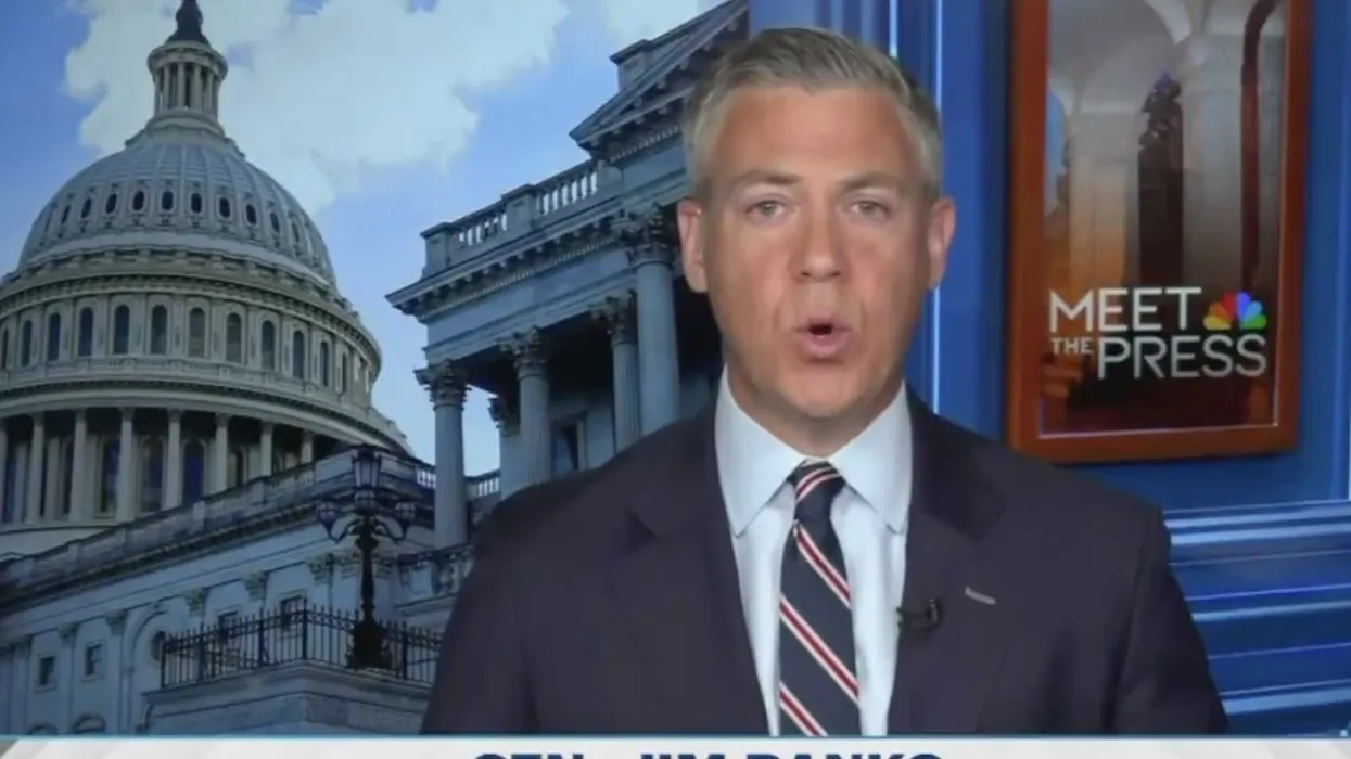 MAGA senator caught in ‘blatant lie’ as he puckers up to President Trump