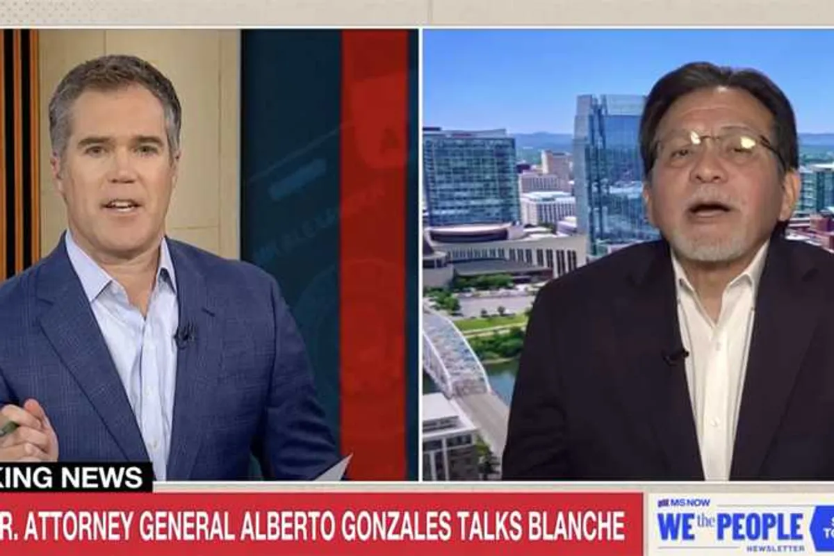 Right-wing ex-AG tongue-tied as MS NOW tightens the screws over Trump appointee