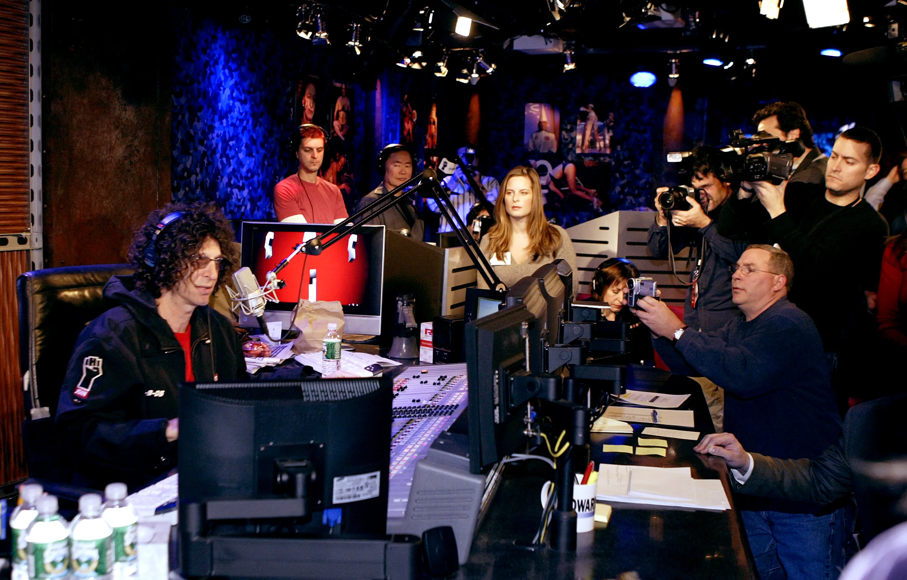 Howard Stern at Sirius Satellite Radio debut.