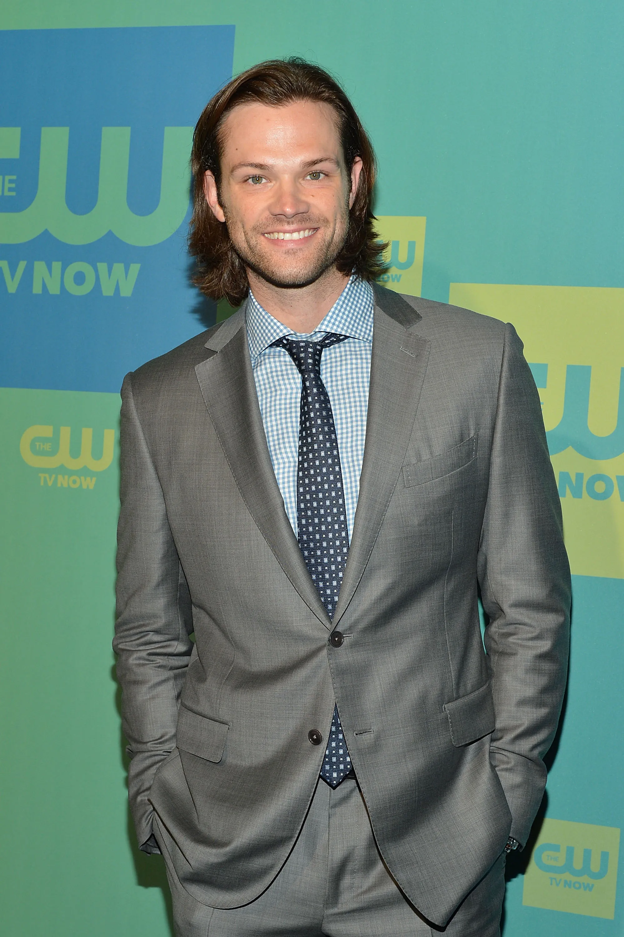 Jared Padalecki attends the CW Network's New York 2014 Upfront Presentation.