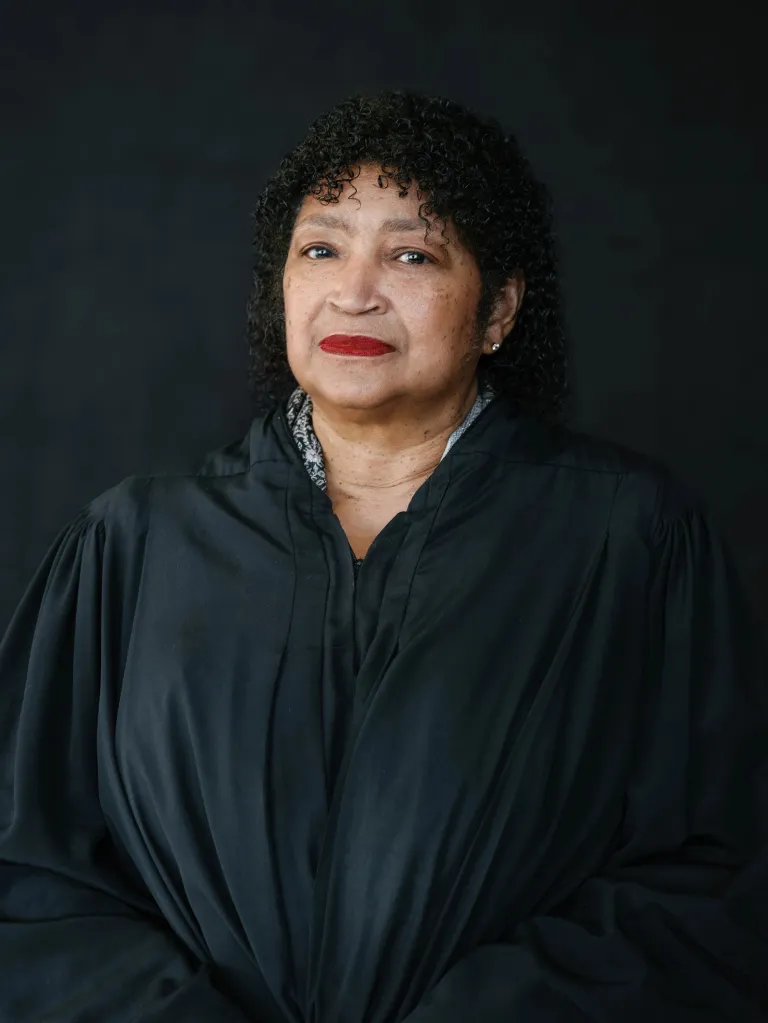 Judge Gail Horne Ray in her judicial robe.