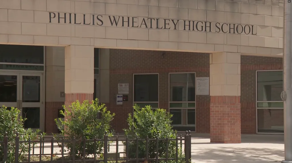 Wheatley High School has been improving its reading scores over the last four years, officials said.