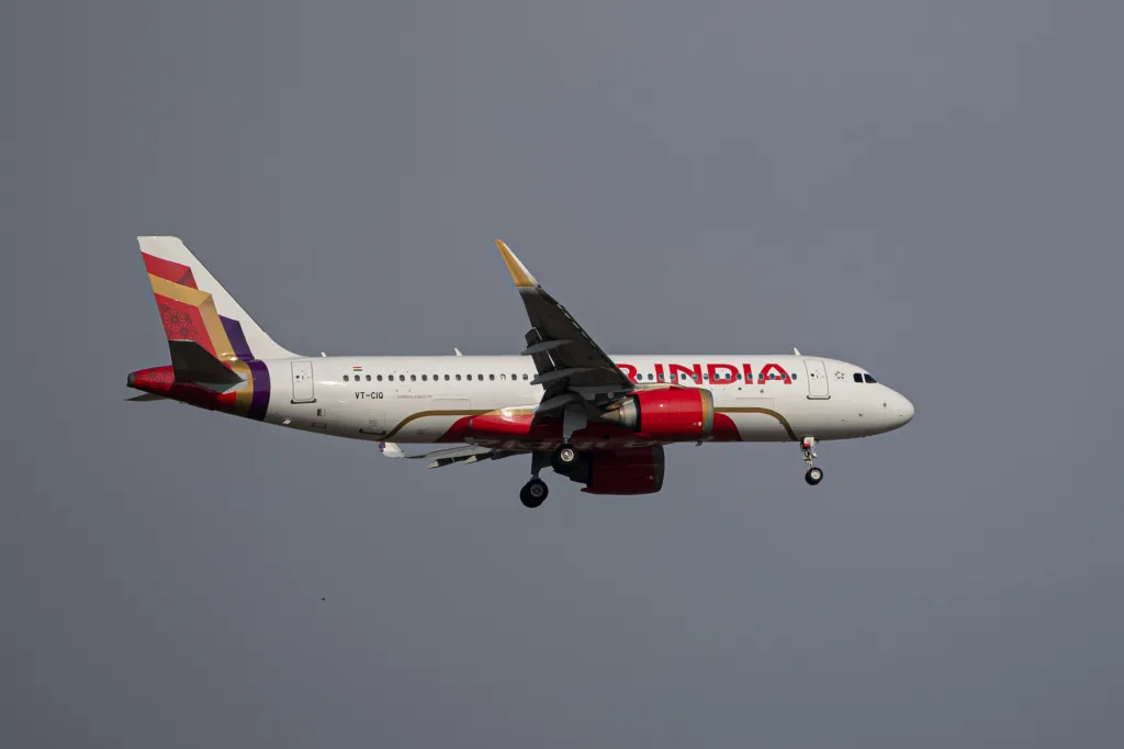 The Air India plane landed safely in Delhi after passengers though they were 'going to die.'
