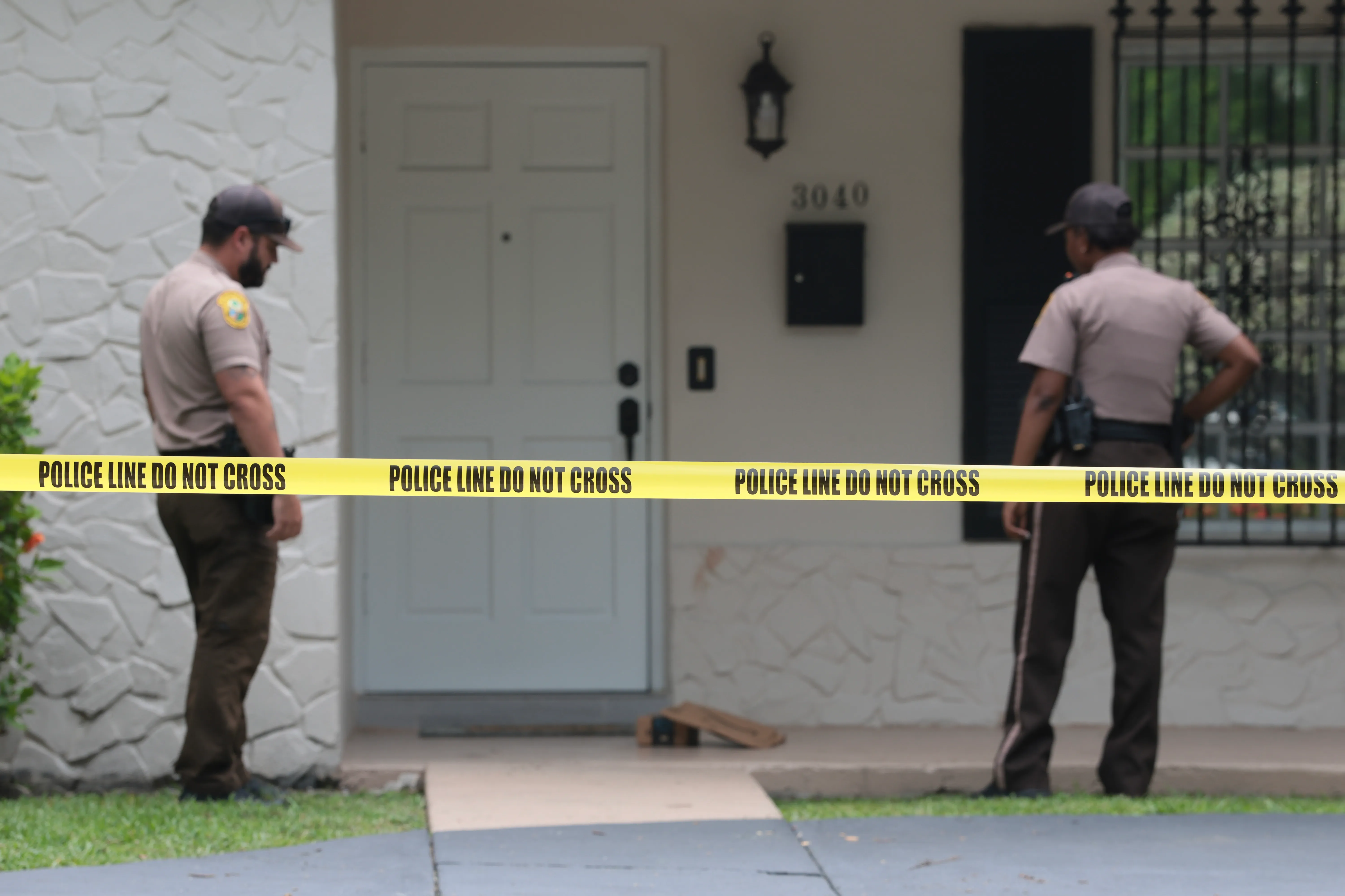 Cops at Perez Hilton house