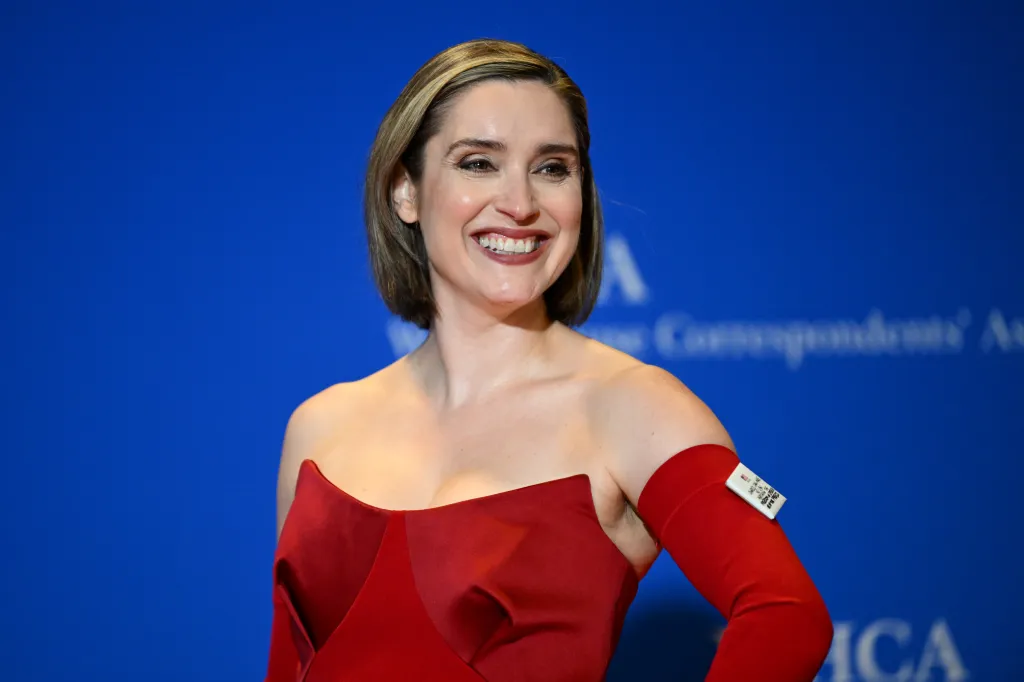 Margaret Brennan at the 2026 White House Correspondents' Association Dinner held at the Washington Hilton on April 25, 2026 in Washington, DC.