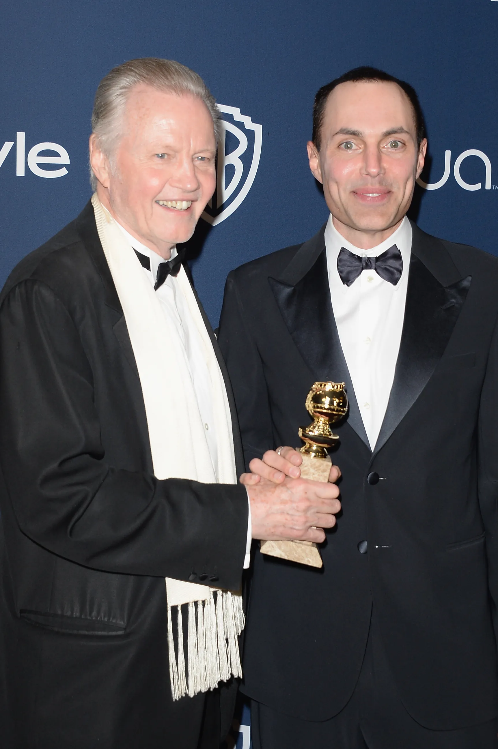 Jon Voight and James Haven in 2014