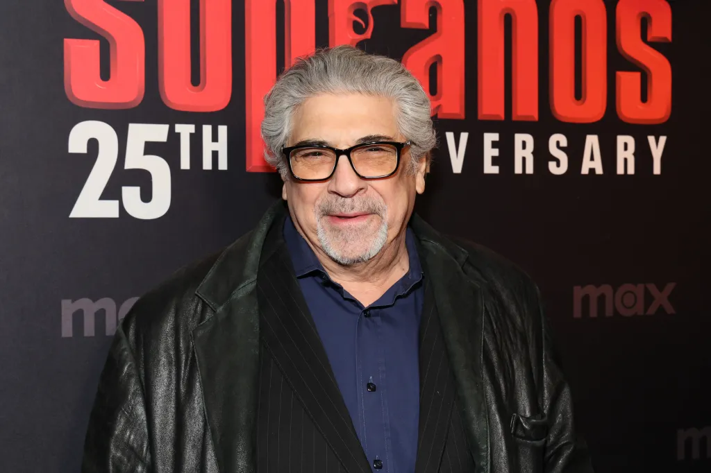 Actor Vincent Pastore at "The Sopranos" 25th anniversary celebration.