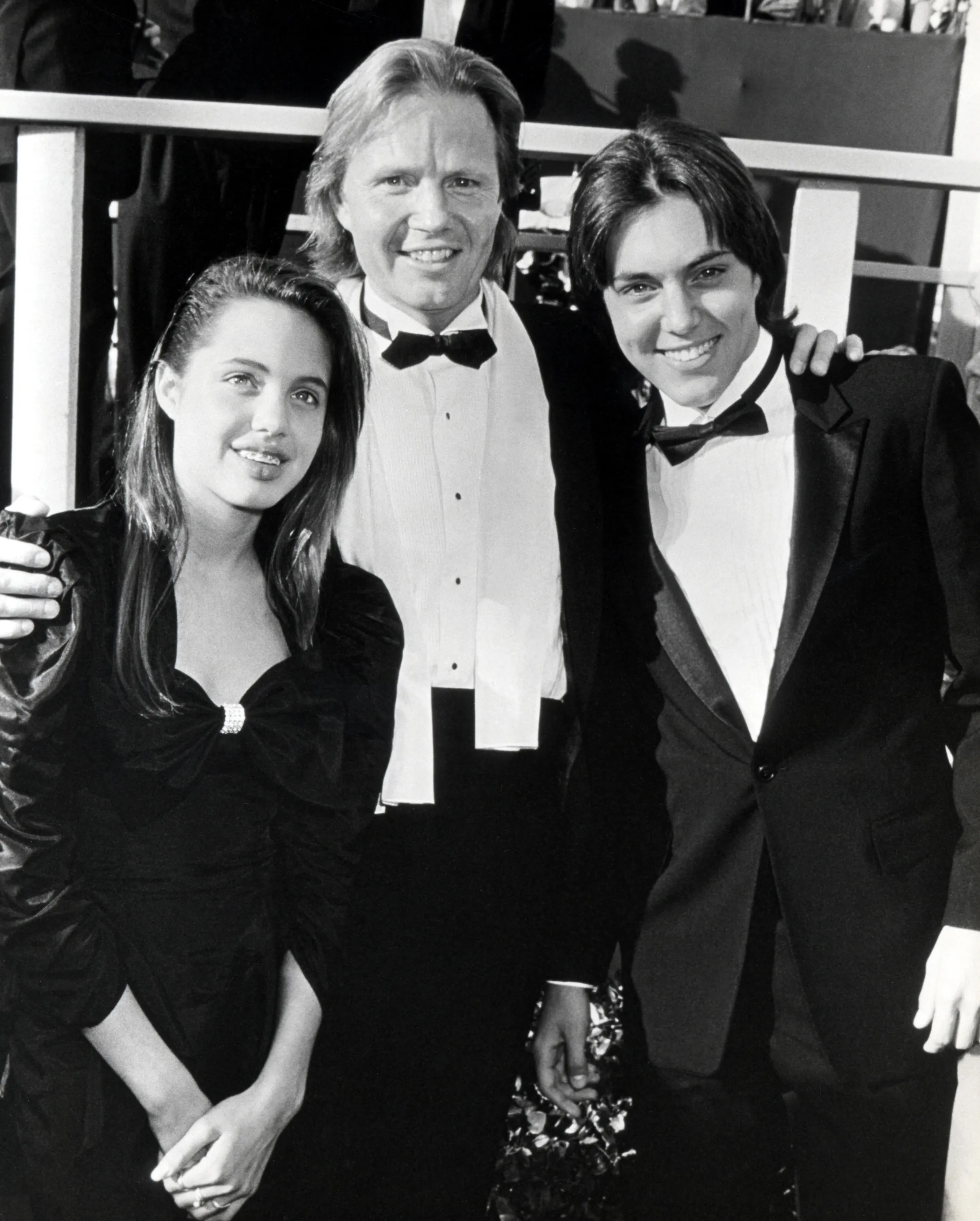 Angelina Jolie, Jon Voight and James Haven 