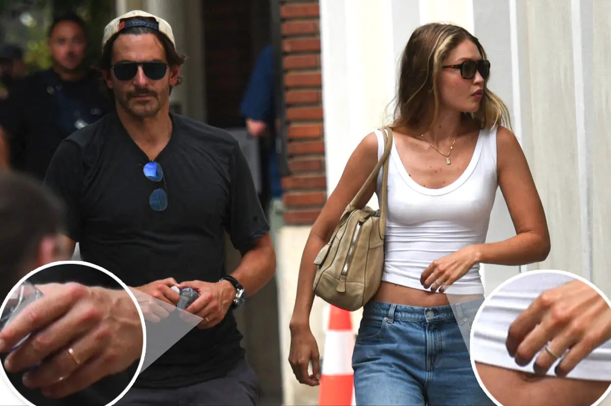 Bradley Cooper and Gigi Hadid spark marriage rumors after stepping out with rings