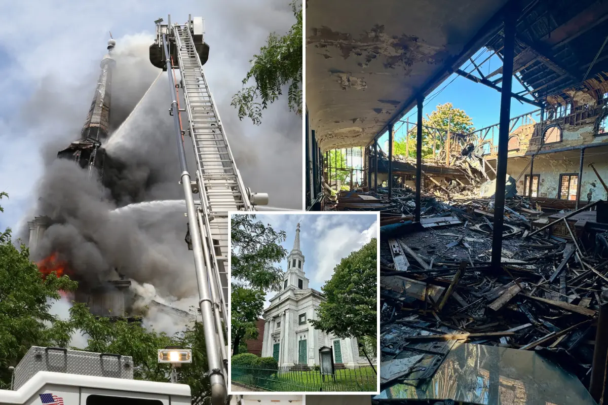 Firebug who torched 173-year-old NYC church busted when cop spots him shoplifting donuts: sources