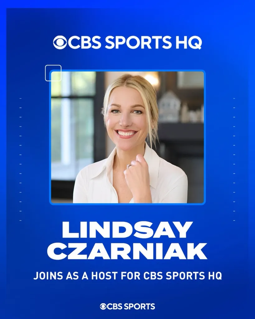 Czarniak is joining CBS Sports HQ as a host, adding another major network to her lengthy sports broadcasting résumé.